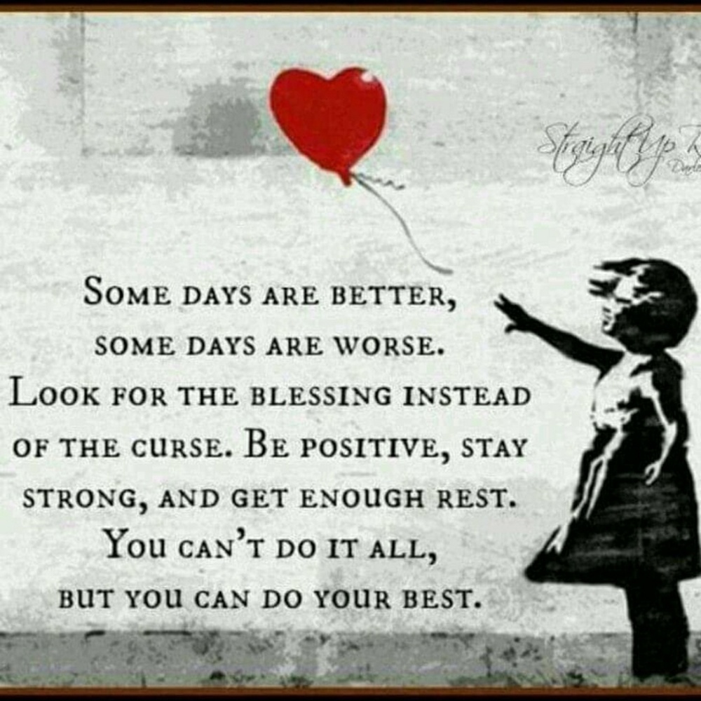 Stay positive!